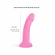 Dildo em Silicone Glitzy Dildolls LoveToLove 14cm x 3,6cm 250g com Base p/ Grudar ou Cinta Harness Dildo em Silicone (3)