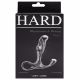 Hard - Massageador de próstata em metal com formato ergonômico e alça de segurança - 6,5 x 1,9 cm Rosa (6)