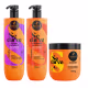 Kit Shampoo, Condicionador e Máscara Haskell Se Curve 3 Manteigas 500ml/g (3)