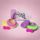 Kit 3 Lip Balms Macaron + Porta-Macarons Hello Kitty (5)
