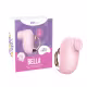 Vibrador Bella por Ondas de Pressão com Tapping e Controle Via App Intt - Rosa (1)