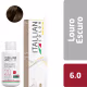 Itallian Color - Kit Coloração Premium 60g com Oxidante 20 Volumes 100ml Cor:7.0 Louro (10)