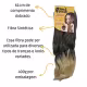 Cabelo Fibra Sintetica Jumbão 51 400g  - T1B/613 (4)