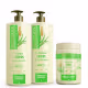 Kit  Cachos Shampoo Cond Máscara 3x1000ml - Bio Extratus (1)
