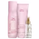 Kit Wella Professionals Invigo Blonde Recharge & Oil Reflections Light Trio (3 Produtos)