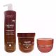 Kit Arvensis Cachos Naturais - Ativador De Cachos Crespos 1L + Máscara Crespos 500g + Geleia Alta Fixação 250g (1)