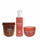 Kit Arvensis Professional Cachos Naturais - Shampoo 1L + Máscara Crespos 500g + Co-Wash 300ml + Geleia Alta Fixação 250g (1)