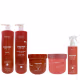 Kit Arvensis Cachos - Shampoo 1L + Ativador de Cachos 1L + Day After 250ml + Geleia Ativadora + Máscara Capilar 2x1 500g (1)