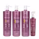 Kit Profissional Shampoo, Máscara, Modelador 1L e Spray Fixador 250ML Pró Cachos Essendy Cabelos Cacheados e Crespos (3)