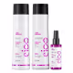 Kit Eico Pro Liso Mágico - Shampoo 300ml + Condicionador 300ml + Sérum 100ml