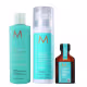 Kit Moroccanoil Hydrating - Shampoo 250ml + Curl Defining 250ml + Óleo 25ml (1)