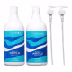 Kit Mirtilo Shampoo 1lt + Condicionador 1lt Lowell + Válvulas (4)