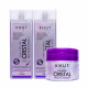 Knut Kit Cristal Shampoo + Condic. 250ml + Máscara 300g (8)
