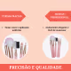 Kit 5 Pincéis De Maquiagem Nude Collection Nybc Beauty (2)