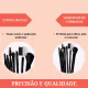 Kit 7 Pincéis De Maquiagem Preto Absoluto Nybc Beauty (2)