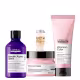 Quarteto L'Oréal Professionnel Vitamino Color Keratin Alpha Sleek Protein for Home (4 Produtos)