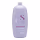 Kit Alfaparf Semi Di Lino Smooth Smoothing - Shampoo & Condicionador 1 Litro + Máscara 500ml + Óleo 100ml + Válvula Pump (3)