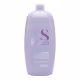 Kit Alfaparf Professional Semi Di Lino Smooth Smoothing - Shampoo 1L + Máscara 500ml + Óleo 100ml + Cream Leave-In 125ml (2)