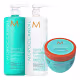 Kit Moroccanoil Curl Enhancing  – Shampoo 1L + Condicionador 1L + Máscara Repair 500ml