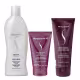 Kit Senscience Smooth - Shampoo 280ml + Moisture Lock Leave-In 150ml + Inner Restore Deep 200ml (1)