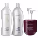 Kit Senscience Smooth - Shampoo & Condicionador 1L + Inner Restore Intensif 500ml + Válvula Pump (3)