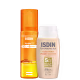 Kit ISDIN Fusion Water 5 Stars Color Clara + HydroOil (2 Produtos)