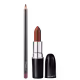 Kit M·A·C Lustreglass Can't Dull My Shine + Lip Pencil Plum (2 Produtos)
