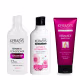 Kerasys Kit (Sh Lovely 180ml + Cond. Repairing 180ml + Másc. Keramide Heat 200ml) (1)