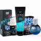 Trio do Prazer: Vibrador Líquido Vibration + Fruit Sexy + Lubrificante Ice