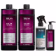 Kit Truss Color Shield - Shampoo & Condicionador 1 Litro & Leave-In 200ml + Uso Obrigatório 260ml (1)