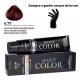 Coloração Permanente Select Color Nº6.77 Louro Marron Chocolate Prohall  50g (3)