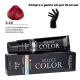 Coloração Permanente Select Color Nº6.66 Vermelho Intenso Prohall 50g (1)