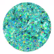 Glitter Flocado Verde Agua Holo 3g