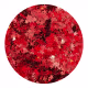 Glitter Estrelas Vermelho Holográfico 3g