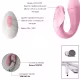 Vibrador de Casal em Formato de Glande com Controle Remoto - Rosa (2)