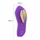 Vibrador de Calcinha com APP 9 Modos de Vibração e Relevos Estimuladores (1)