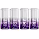 Kit Com 4 Gloss 3d Platinum Branco Magic Color - 100ml