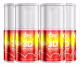 Kit Com 4 Matizador 3d Ruivo Sunshine Brilho Sol Magic Color - 100ml