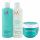 Kit Moroccanoil Hydrating - Shampoo 250ml + Condicionador 250ml + Máscara Weightless 250ml