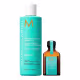 Kit Moroccanoil Moisture Repair Shampoo 250ml + Óleo Original 25ml (1)