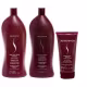 Kit Senscience True Hue Violet + Moisture Lock Trio Care (3 Produtos)
