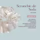 Trio de Scrunchie de Seda 100% seda - Preto (4)