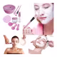 Kit 10 peças para Aplicação Máscara Porcelana + Bacia + Espátula + Pincel (4)