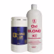 Kit Pó Descolorante Inblue Ultra Premium Blue + Ox 40 Volumes 900ml (1)