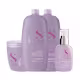 Kit Alfaparf Semi Di Lino Smooth Rebel Lissante Profissional (4 Produtos)