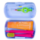Curaprox Travel Escova Dental + Creme Dental Cores Sortidas 10ml + Escova Interdental (1)