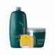 Kit Alfaparf Semi Di Lino Reconstruction SOS Cristalli Salon (4 Produtos)