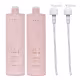 Kit Braé Glow Shine Shampoo 1 Litro + Condicionador 1 Litro + Válvulas Pump (1)