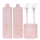 Kit Braé Glow Shine Shampoo 1L + Condicionador 1L + Máscara 500g + Válvulas Pump (1)