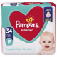 Kit 2 Fraldas Pampers Supersec P 34 Unidades (3)